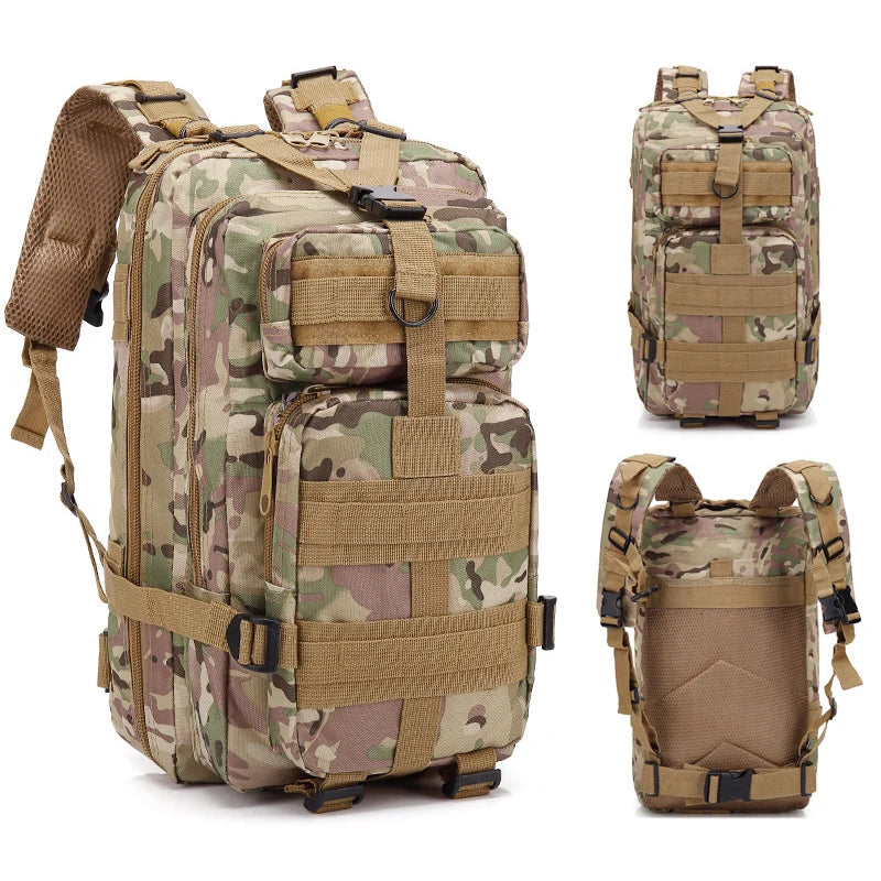 Sac à dos militaire tactique en nylon 25L - L'atelier du sac à dos