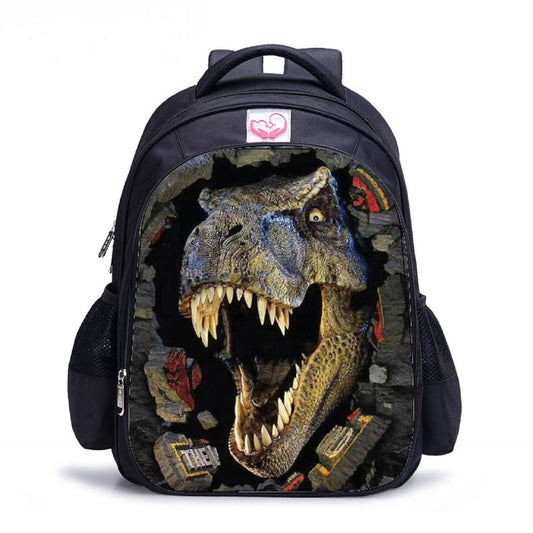 Sac à Dos École Dinosaure en Nylon pour Enfant - L'atelier du sac à dos