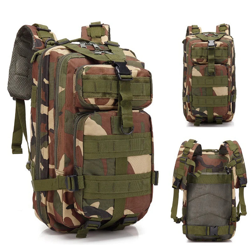 Sac à dos militaire tactique en nylon 25L - L'atelier du sac à dos