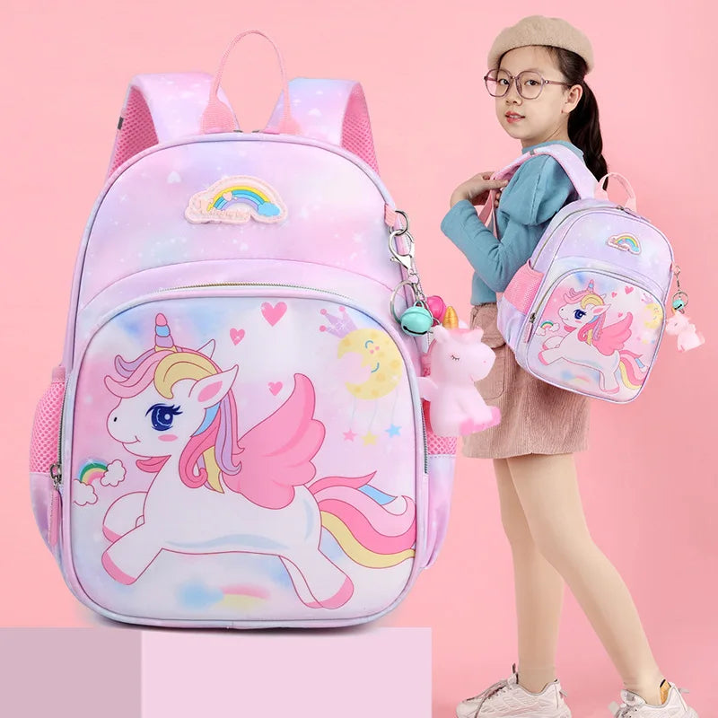 Sac à dos Licorne rose pour enfant - L'atelier du sac à dos