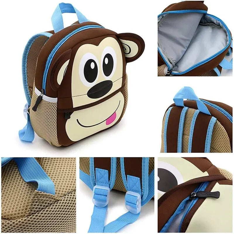 Sac à Dos Maternelle Animaux Mignon - L'atelier du sac à dos