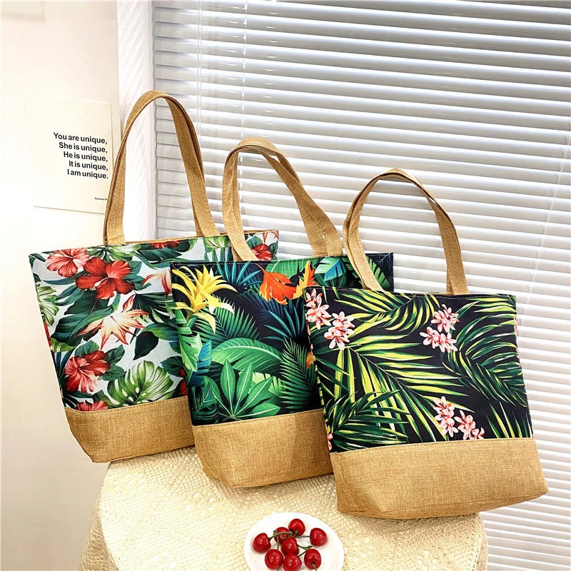 Sac à Bandoulière de Plage Fleuri pour Femme - L'atelier du sac à dos