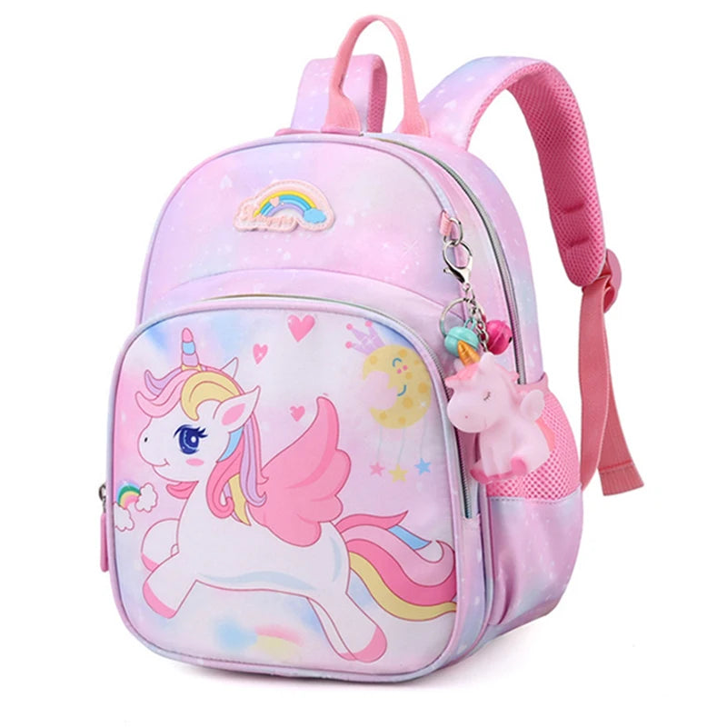 Sac à dos Licorne rose pour enfant - L'atelier du sac à dos