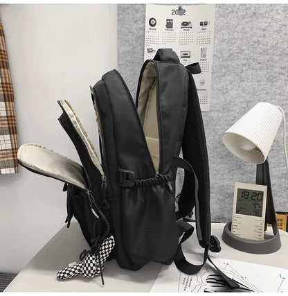 Sac à dos étudiant simple en toile - L'atelier du sac à dos